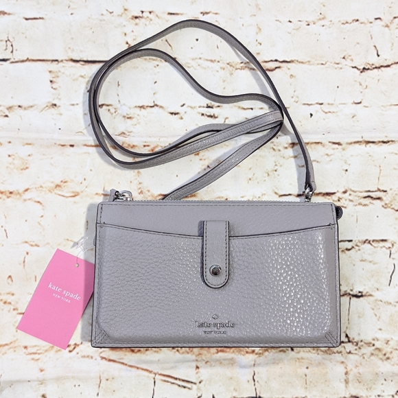 Kate Spade Jackson Small Tab Leather Crossbody - Picture 2 of 7